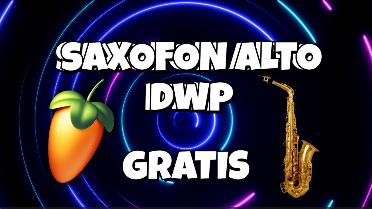 Saxofon Alto para FL Studio Mobile | Instrumento DWP GRATIS