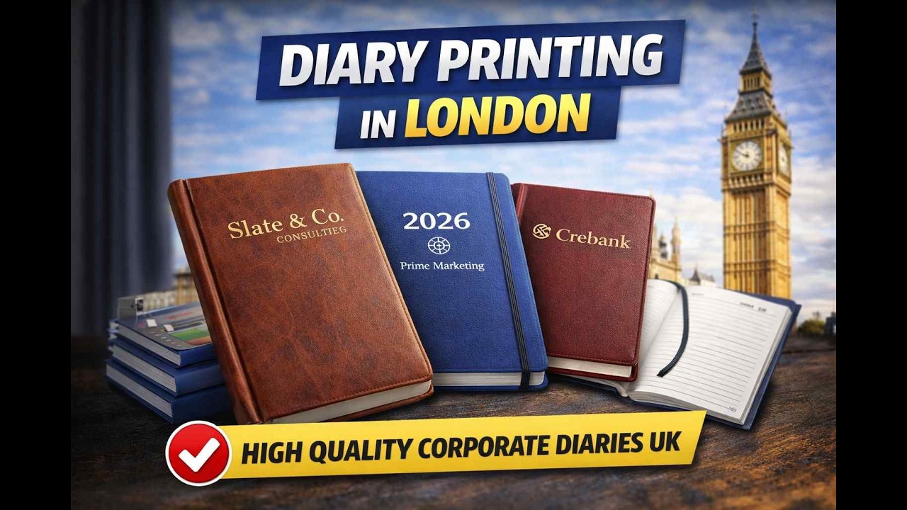 Diary Printing in London | High Quality Corporate Diaries UK
