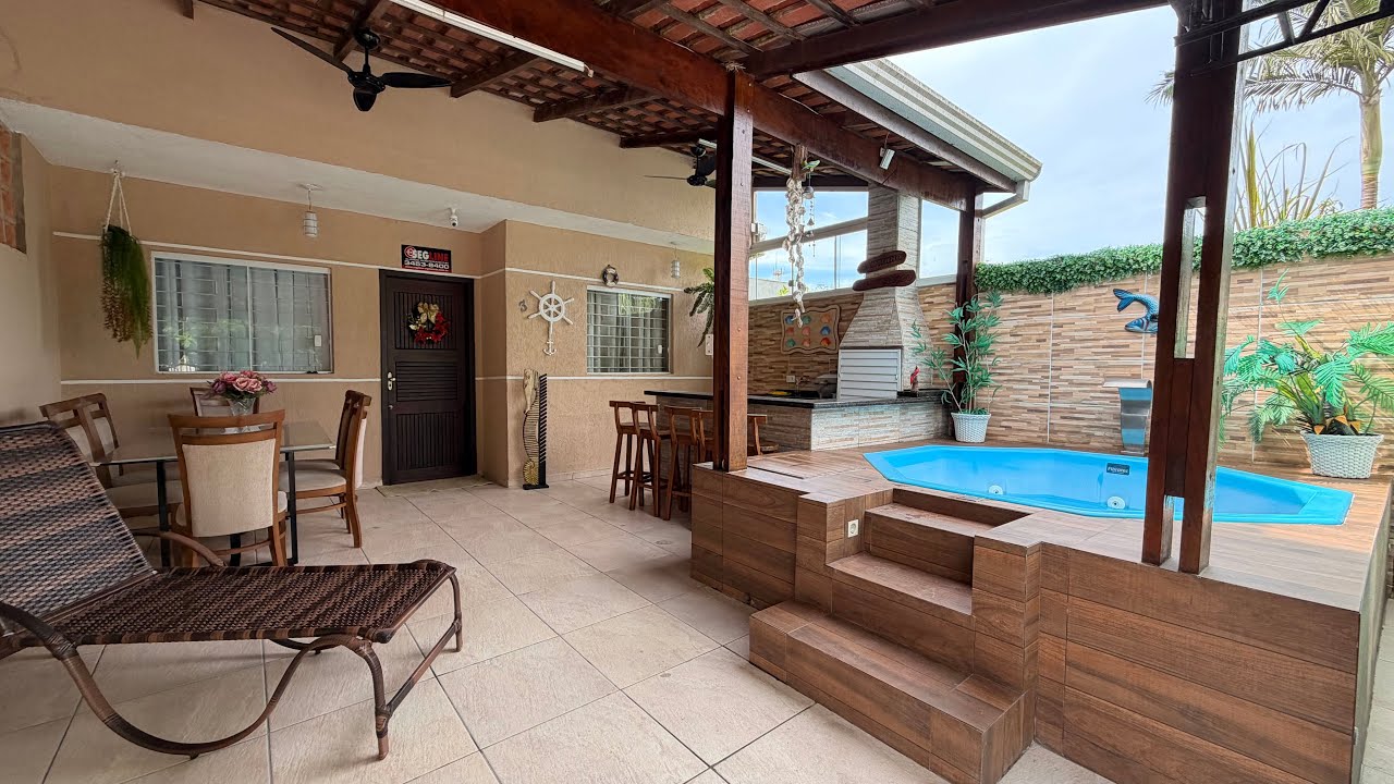 CASA DE PRAIA APENAS 350 METROS DO MAR | MATINHOS | LITORAL DO PARANÁ