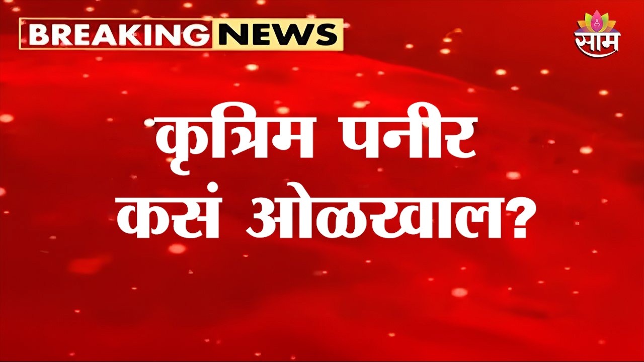 कृत्रिम पनीर कसं ओळखाल?; राज्यात एनालॉग पनीरवर बंदी | Analog Paneer Ban Maharashtra