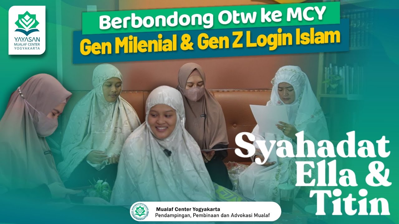 🔵TIDAK SALING KENAL, MEREKA HADIR UNTUK LOGIN ISLAM | MUALAF CENTER YOGYAKARTA