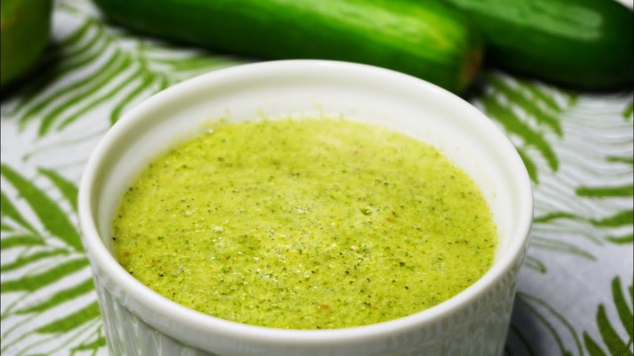 SALSA DE PEPINO BUENISIMA RECETA ORIGINAL  VIDEO EDITADO