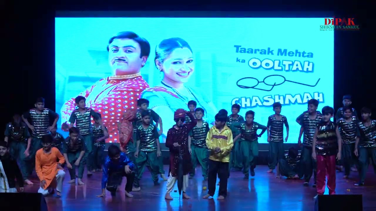 Taarak Mehta Theme Dance | Std 5 & 6 | Dipak School Annual Function 2026