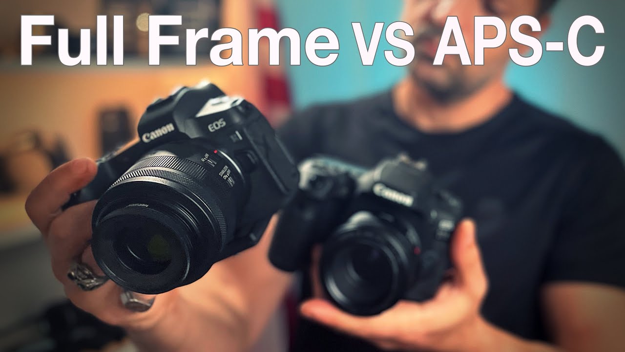 Full Frame VS APS-C - Light and Depth of Field - Canon EOS R, 90D