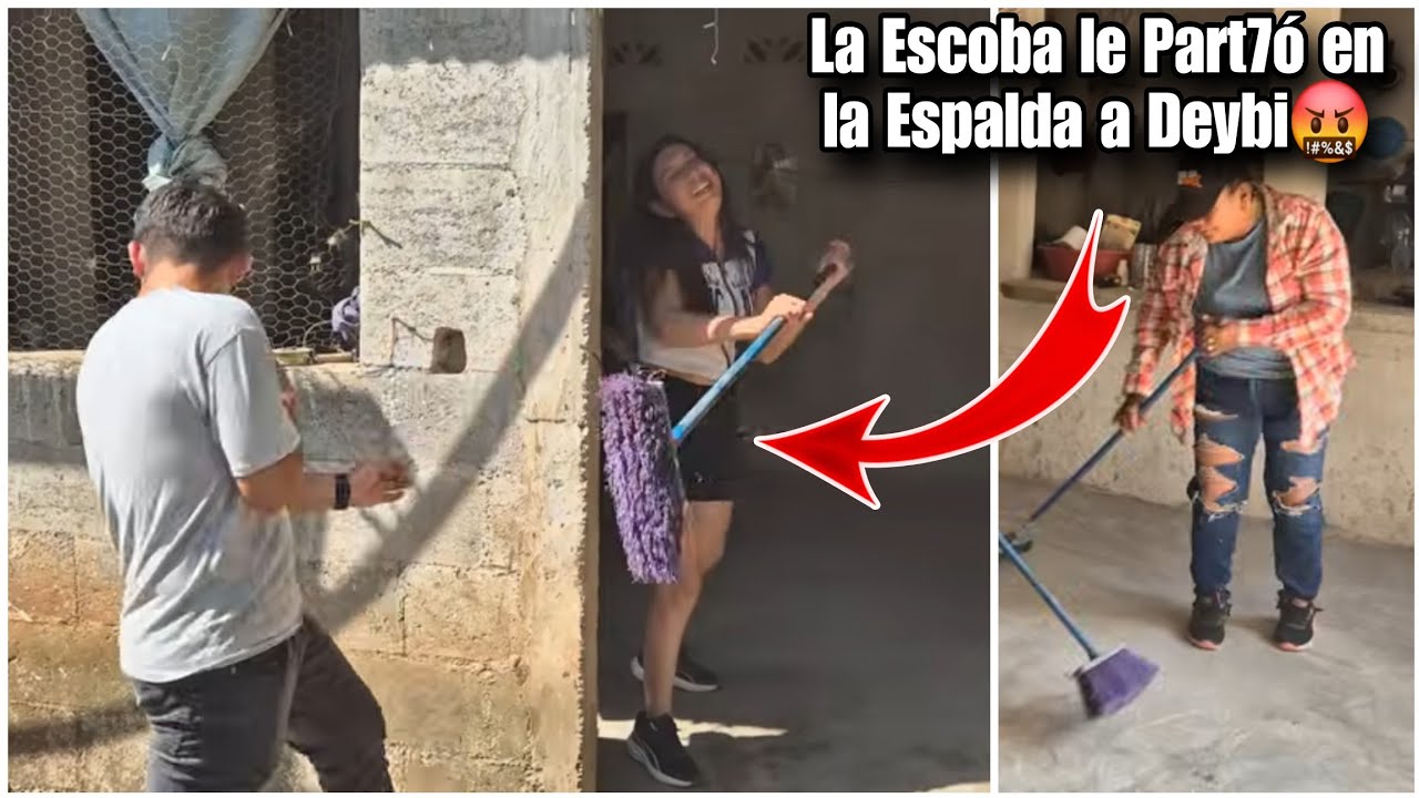Se acabó el amor Karen y Deybi Pele4n/Karen la escoba le quebr0 en la cabeza a Deybi😨
