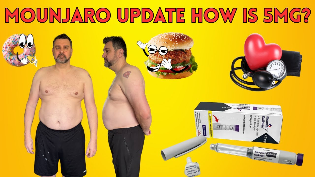 MOUNJARO WEIGHT LOSS PENS - DAY 32 WEEK 5 - UPDATES