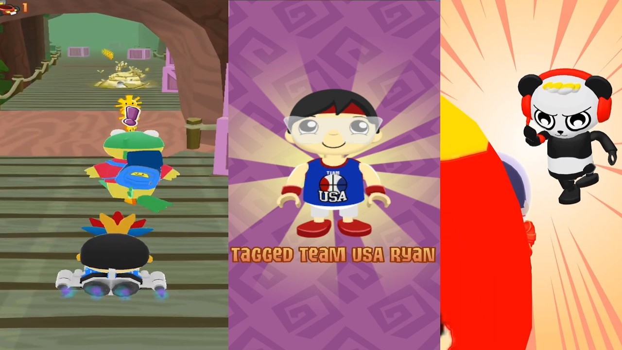 TAG WITH RYAN TIGER NINJA ROCKET NEW GAMEPLAY