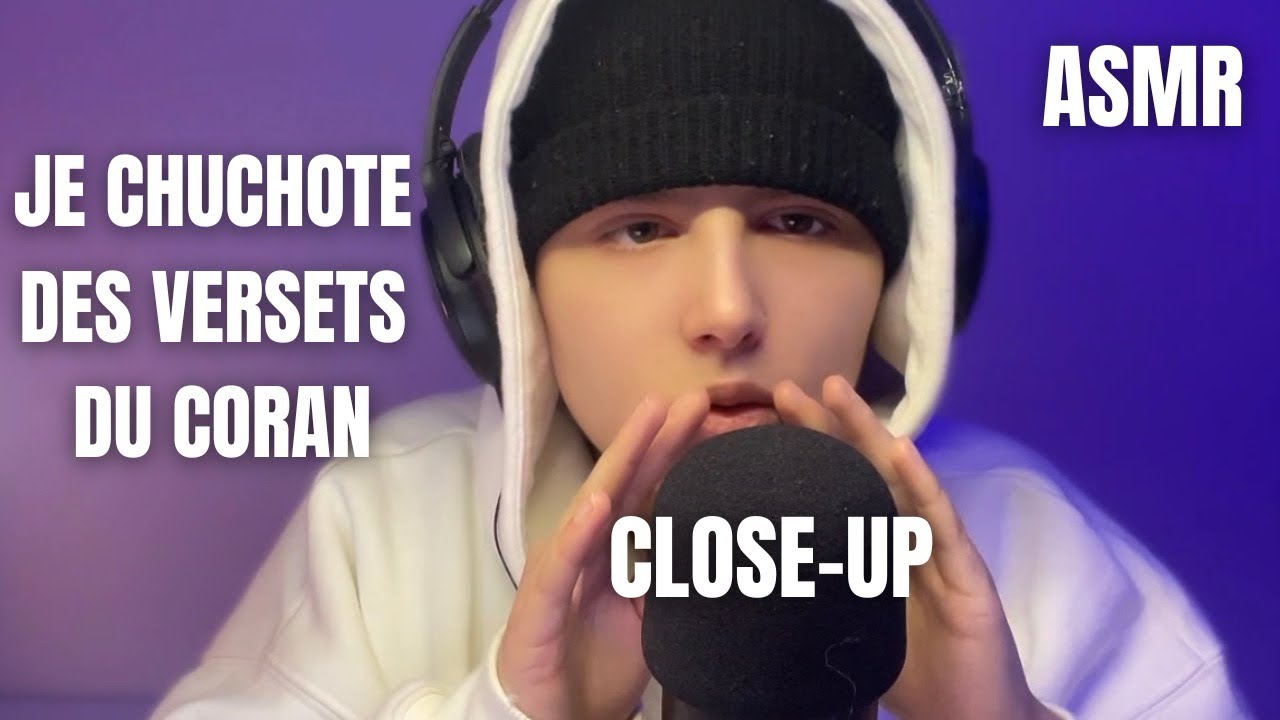 ASMR | JE CHUCHOTE DES VERSETS DU CORAN #asmrfr #asmrfrançais 