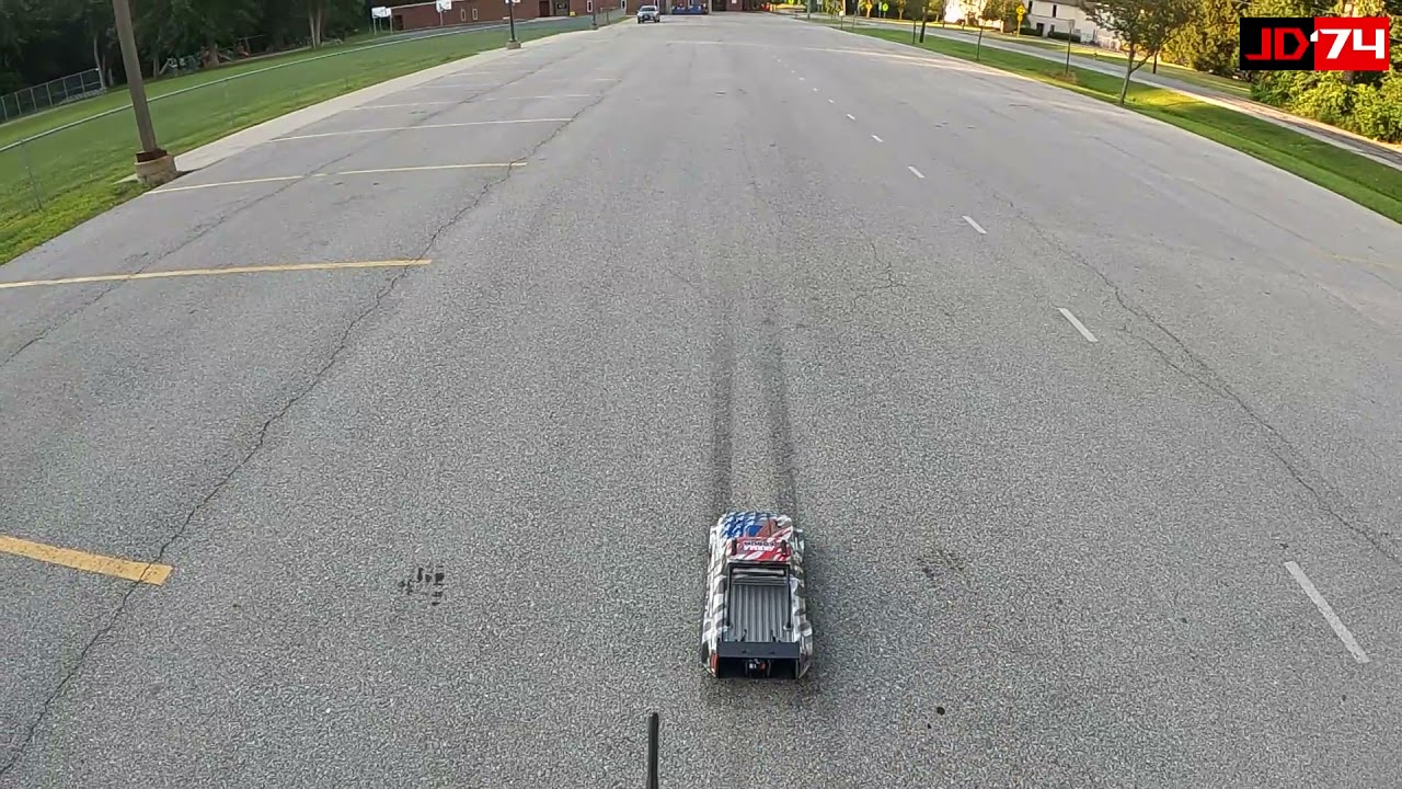 Arrma Drag Infraction Max6 testing
