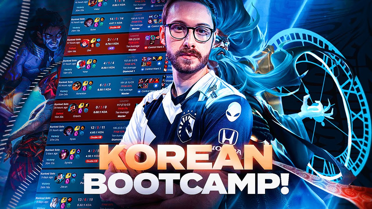 BJERGSEN is BACK and already SMURFING... *SECRET KOREAN BOOTCAMP???*