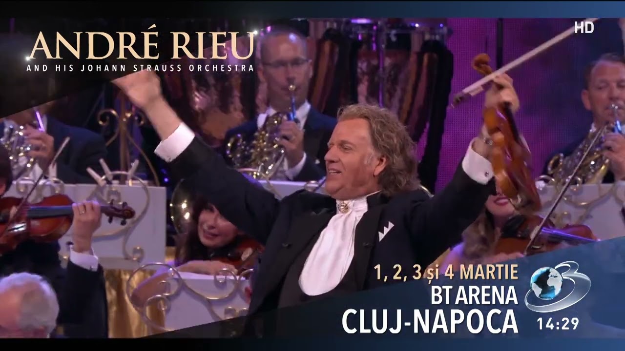 Reclamă Andre Rieu - Concert BT Arena Cluj-Napoca [2022]
