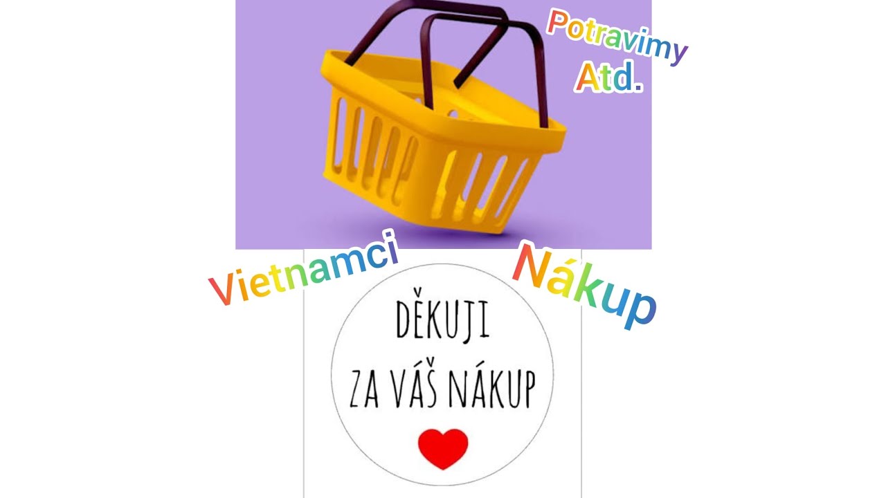 Shopping Vietnamci potraviny atd.