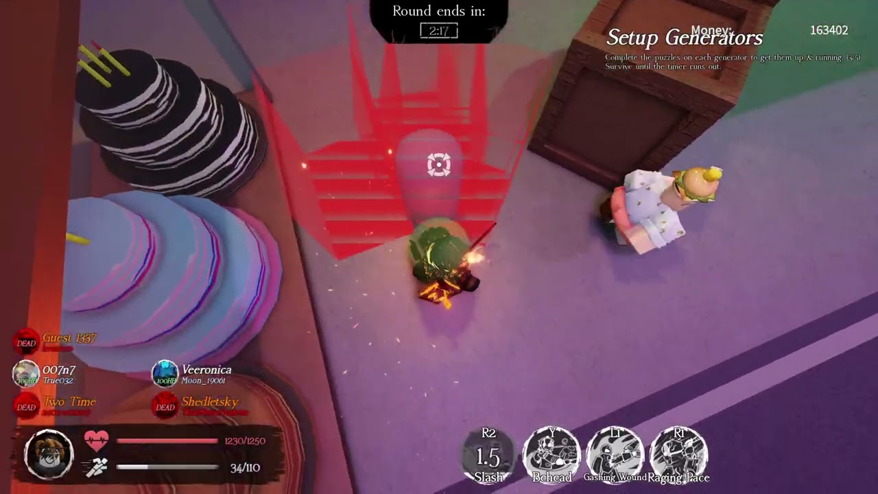 I play 1 hour forsaken