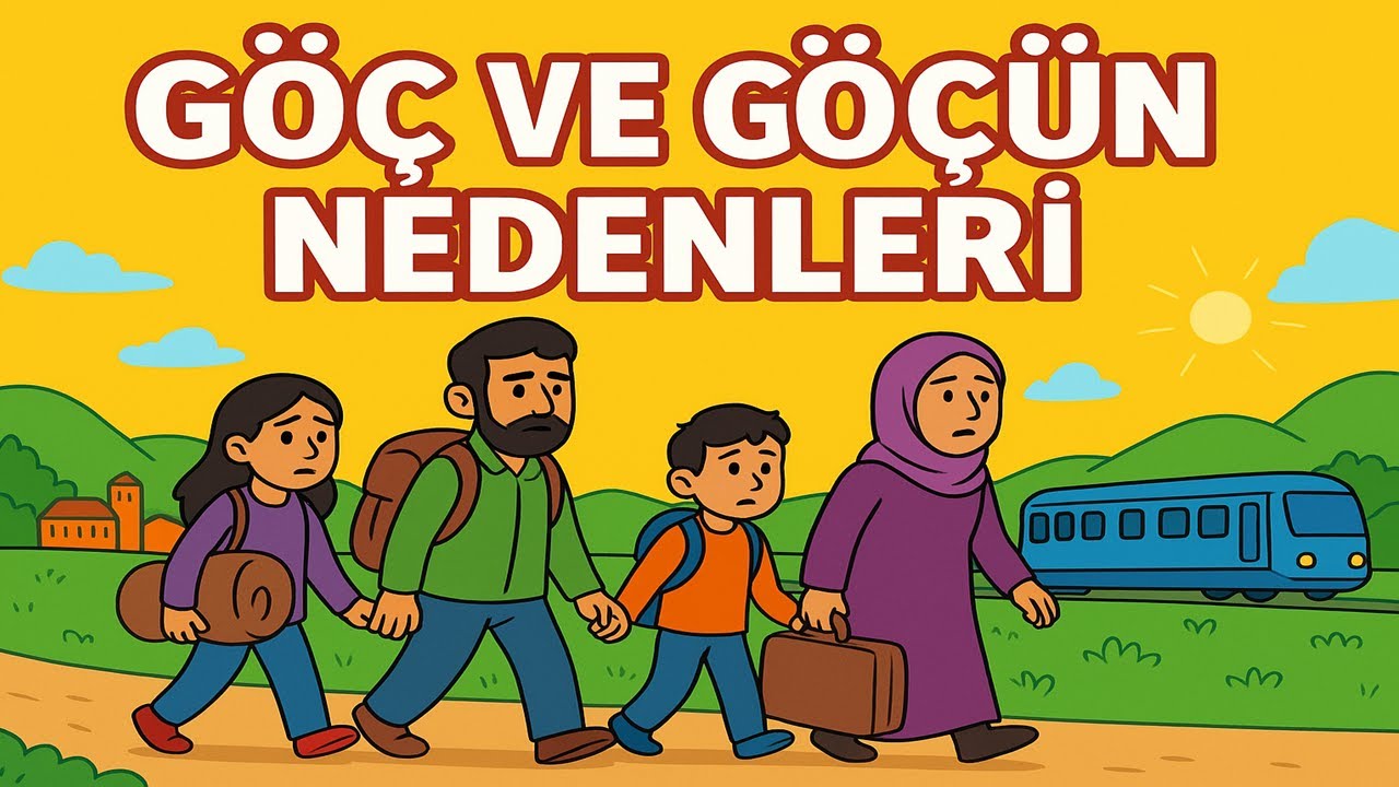 Göç ve Göçün Nedenleri Konu Anlatımı | Mektepci