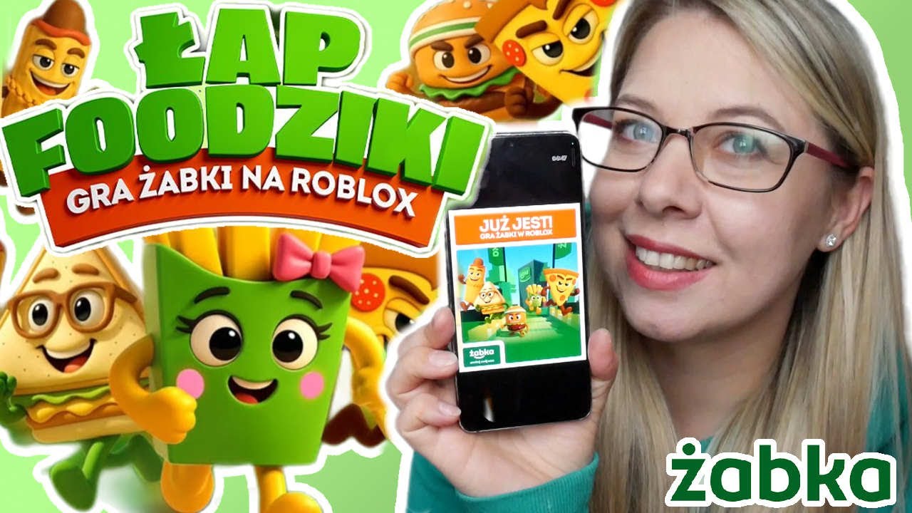 FOODZIKI 💚 MASKOTKI Z ŻABKI *ZBIERZ JE WSZYSTKIE* #żabka #biedroniaki #foodziki #roblox 