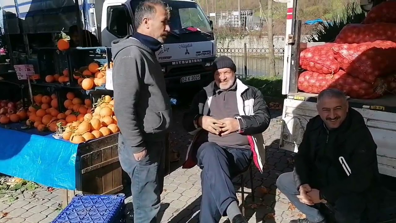 24.02.2023 FATSA YALIKÖY PAZAR YERİ MEMLEKET HAVASI...