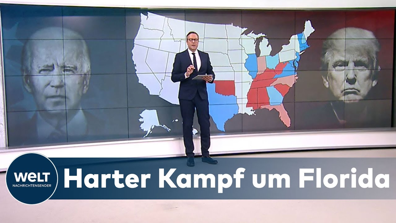 US-WAHL 2020: Es geht Schlag auf Schlag - Trump gewinnt im S&uuml;den - Biden im Osten