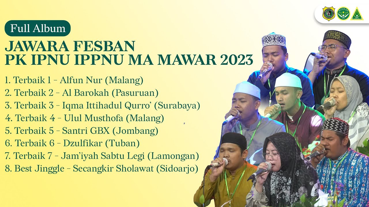 PENGANTAR TIDUR MERDU BANJARI | ALBUM JAWARA FESBAN PK IPNU IPPNU MA MAWAR SIMO LAMONGAN 2023