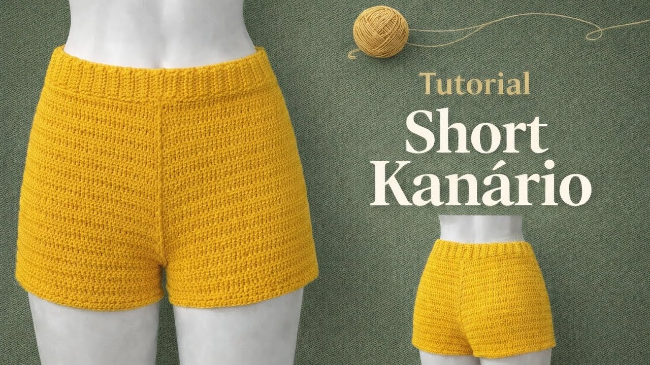 Tutorial ( Explicativo )✨ Short em Crochê 🧶 | Dicas | Gancho | Elástico 