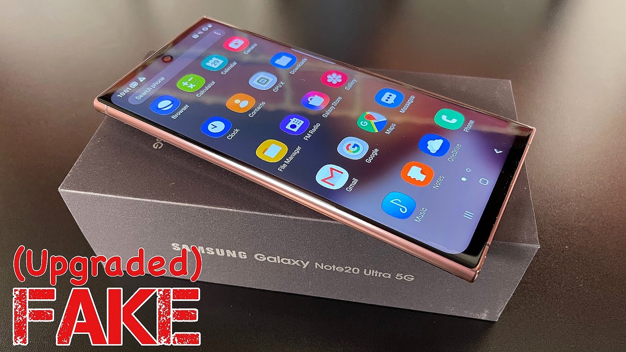 Fake Galaxy Note 20 Ultra - This What They Call 