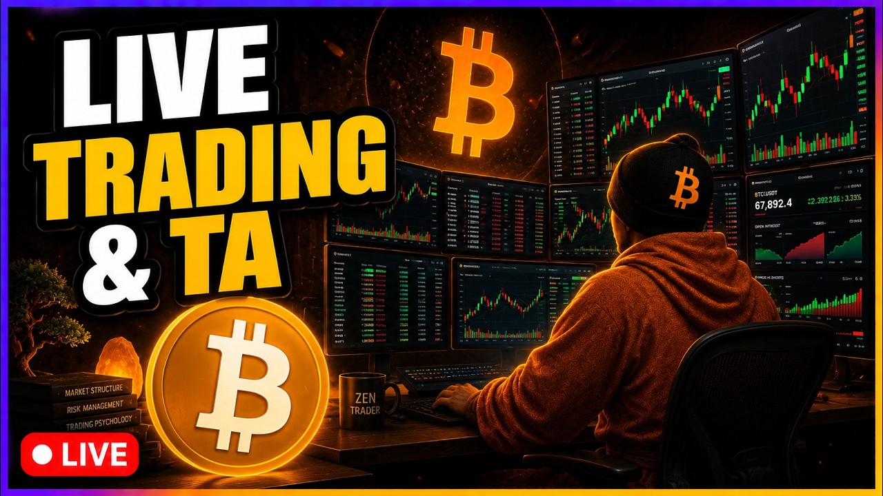 Bitcoin & Altcoin Live Trading | XAU Gold | Oil