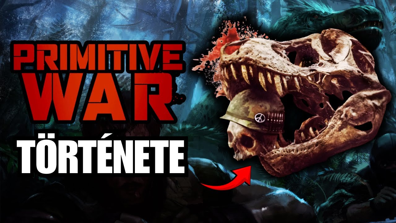 Miről szól a PRIMITIVE WAR? 🦖🪖