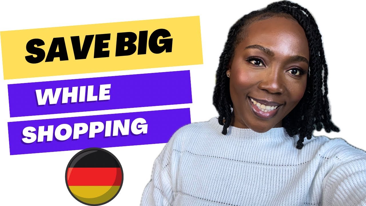 4 Simple Ways To SAVE MONEY IN GERMANY when shopping