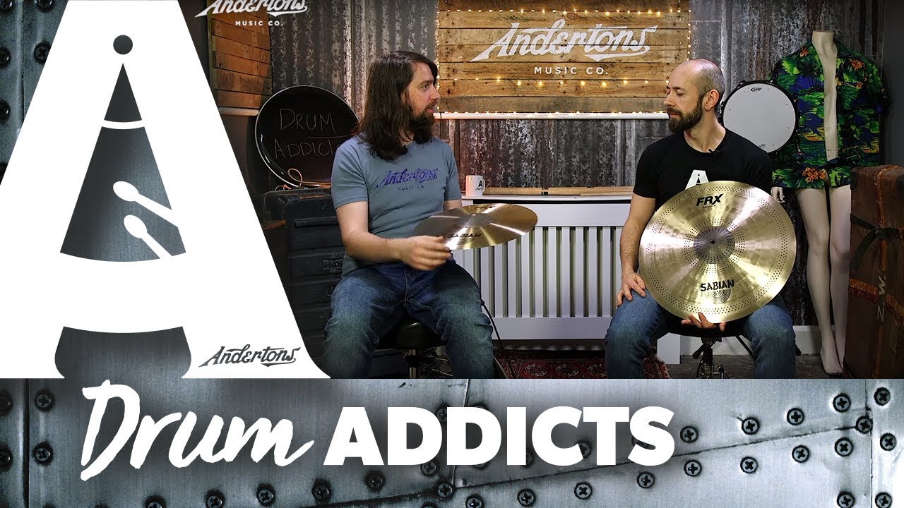 Sabian FRX Frequency Reduced Cymbals Demo  - Andertons Music Co.