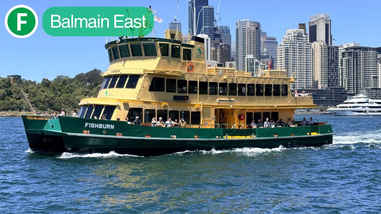 Ferry Vlog 5: Balmain East Ferry Spotting