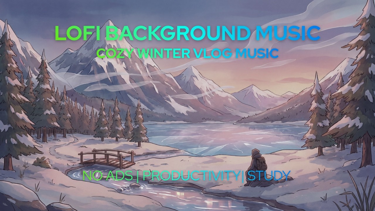 Cozy Winter Vlog Music ❄️ | Chill Lofi Background Beats