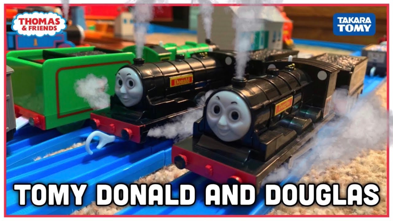 Tomy Thomas and Friends Donald and Douglas Review & Unboxing (Full History of Donald and Douglas)
