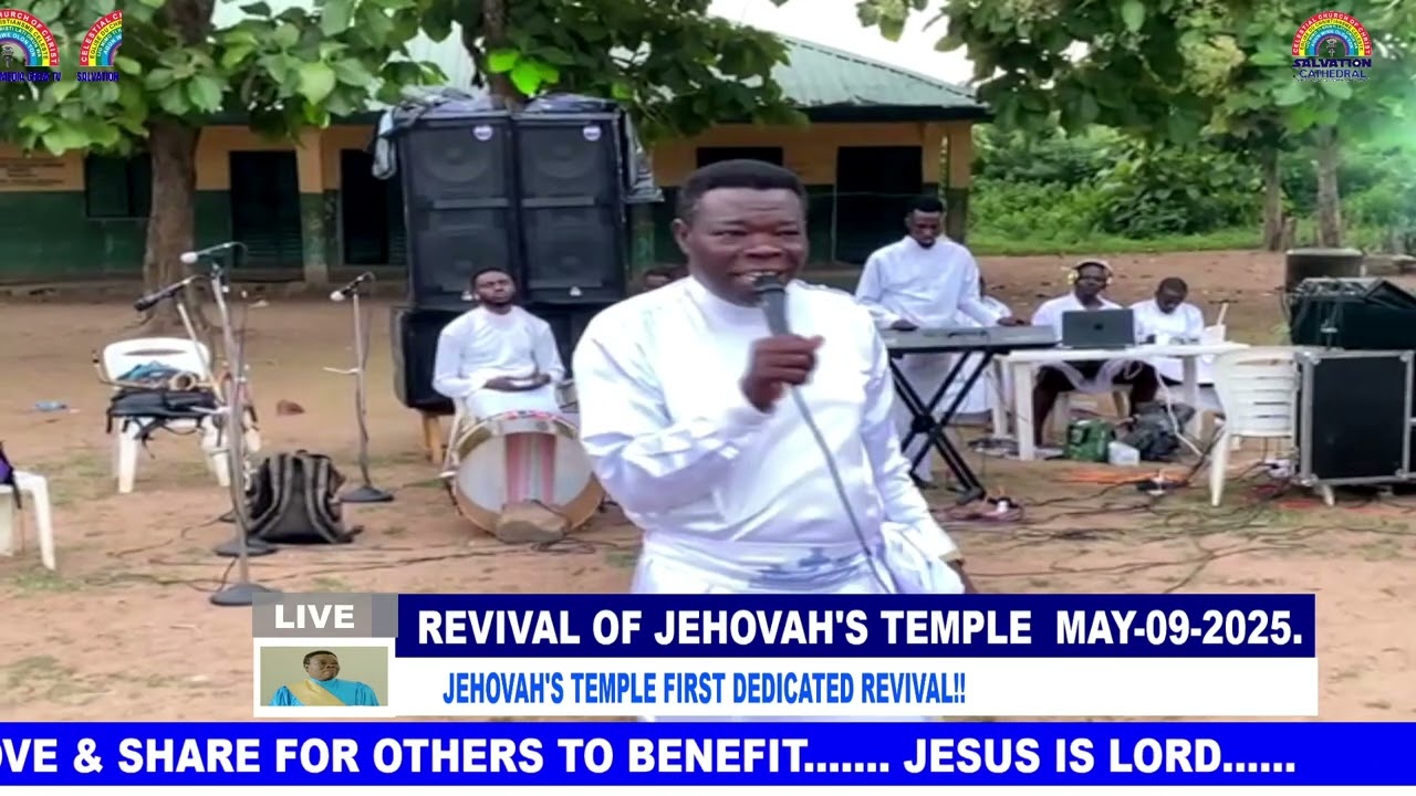 JEHOVAH'S TEMPLE FIRST DEDICATED REVIVAL!! 2025 05 09