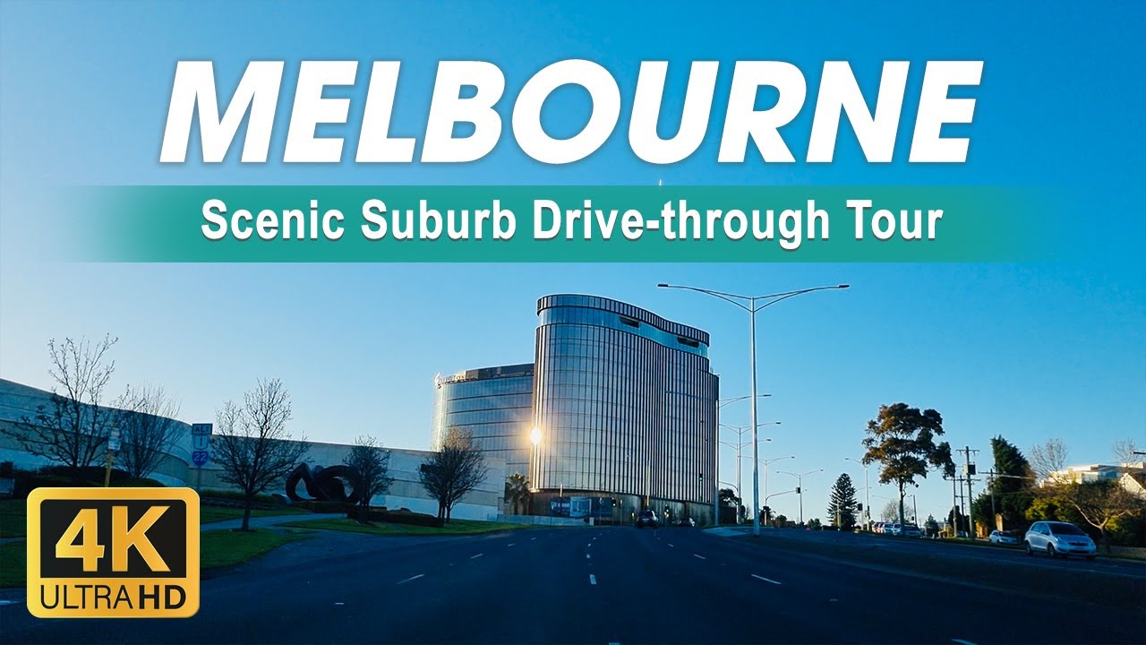 Scenic Melbourne Suburb Drive-through Tour, Victoria Australia | Chadstone to Mordialloc | 4K