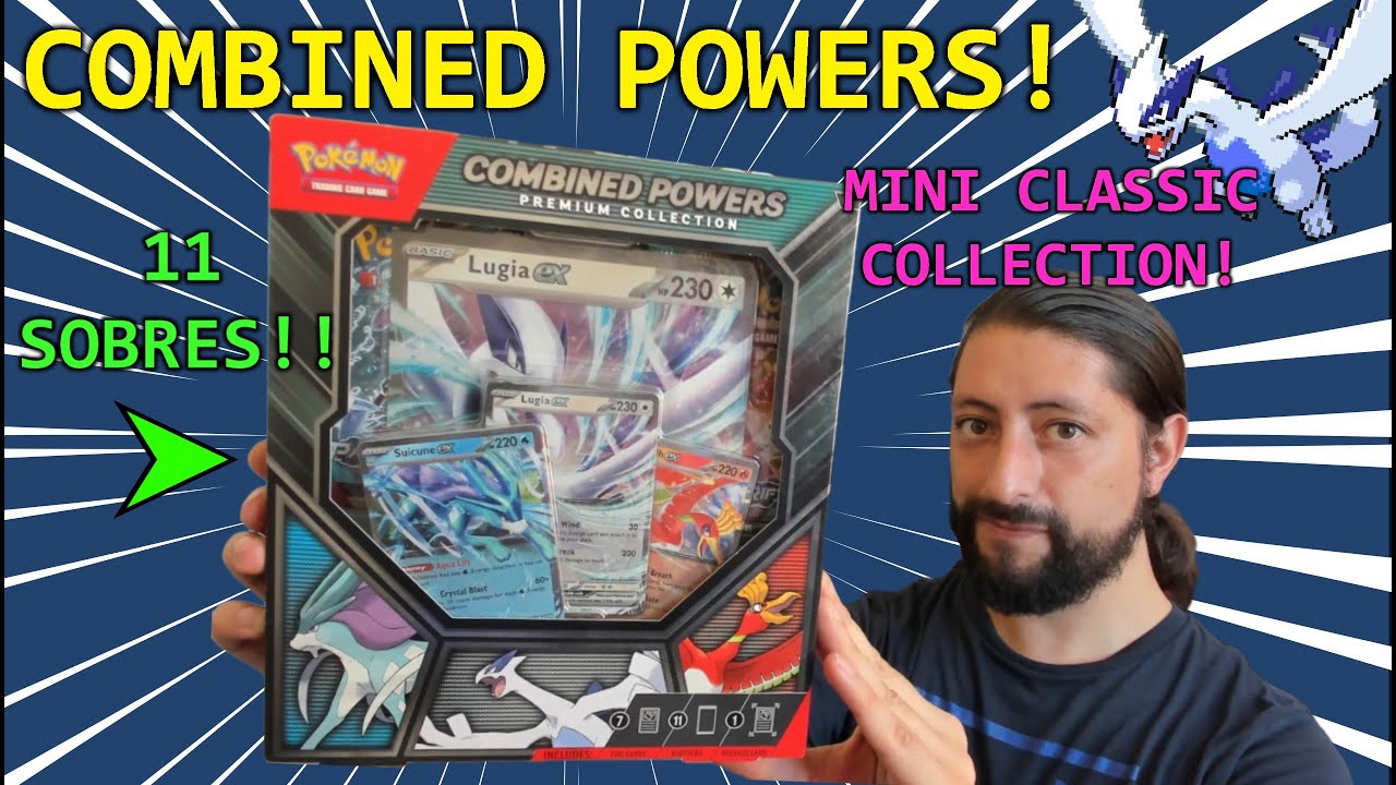 Unboxing Combined Powers por LUGIA, 11 Sobres y las Cartas promo de la Pokemon Classic Collection!