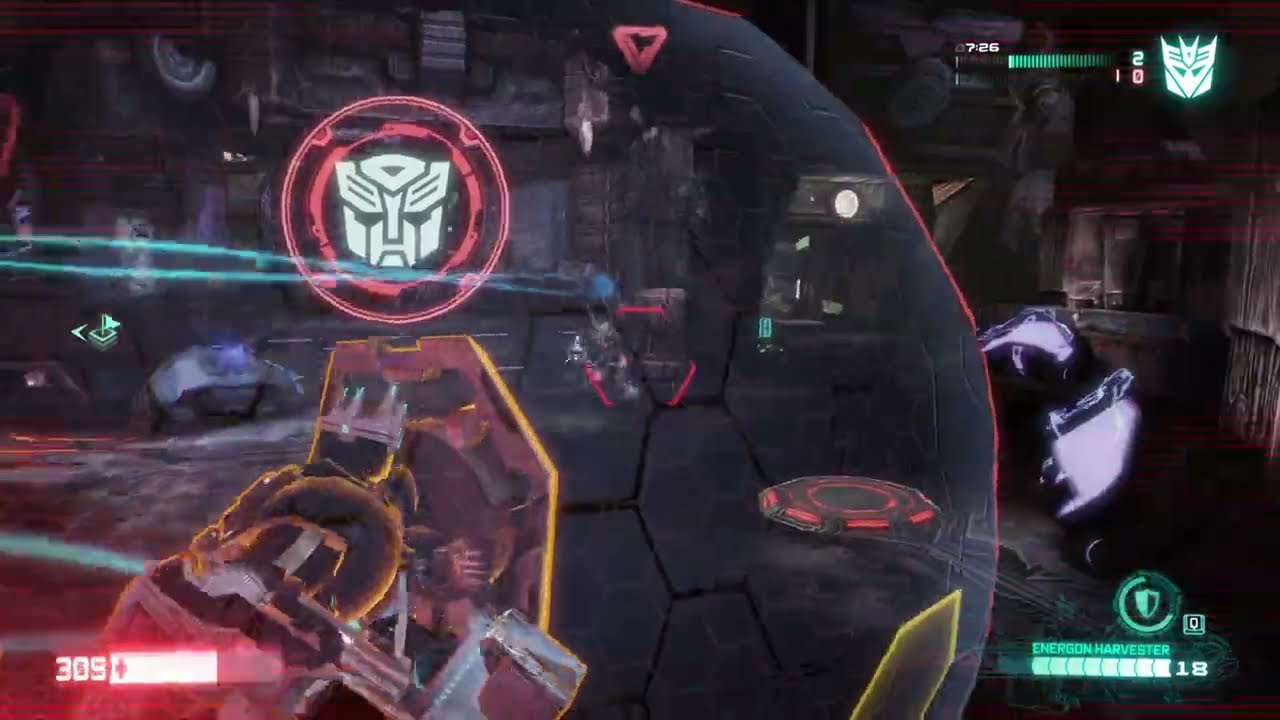 Transformers Fall Of Cybertron 3v3 Capture The Flag CDF vs AcW Game 1