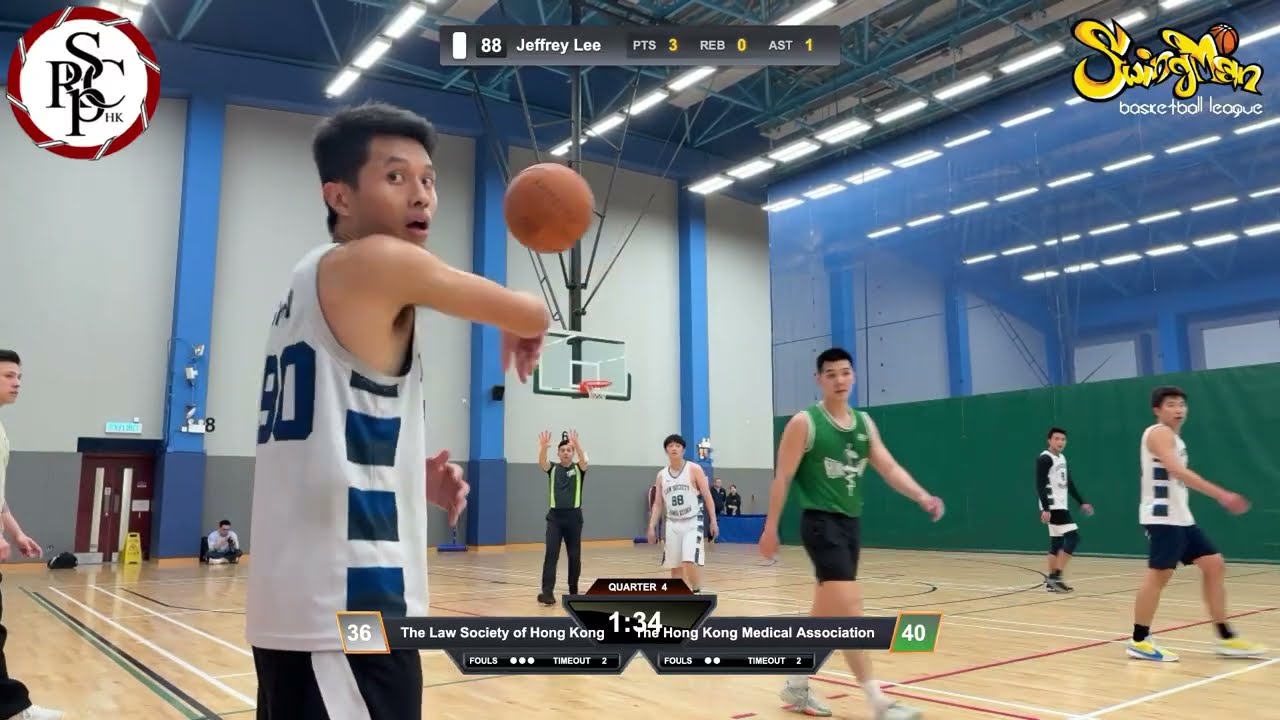 RSCP Basketball Tournament 2026-01-19 鴨脷洲體育館 HKLS VS HKMA Q4
