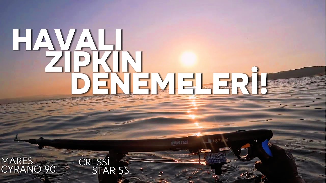 Havalı zıpkın test atışları | Balık avı