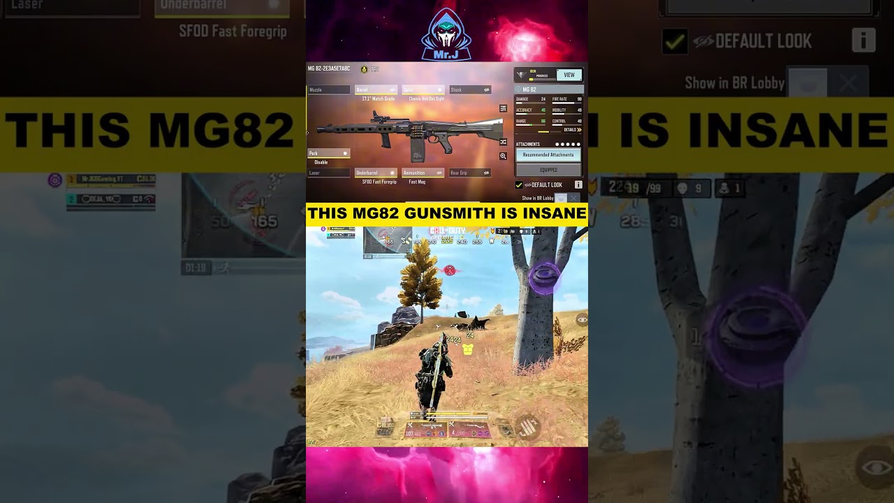 MG82 GUNSMITH IS INSANE 😱