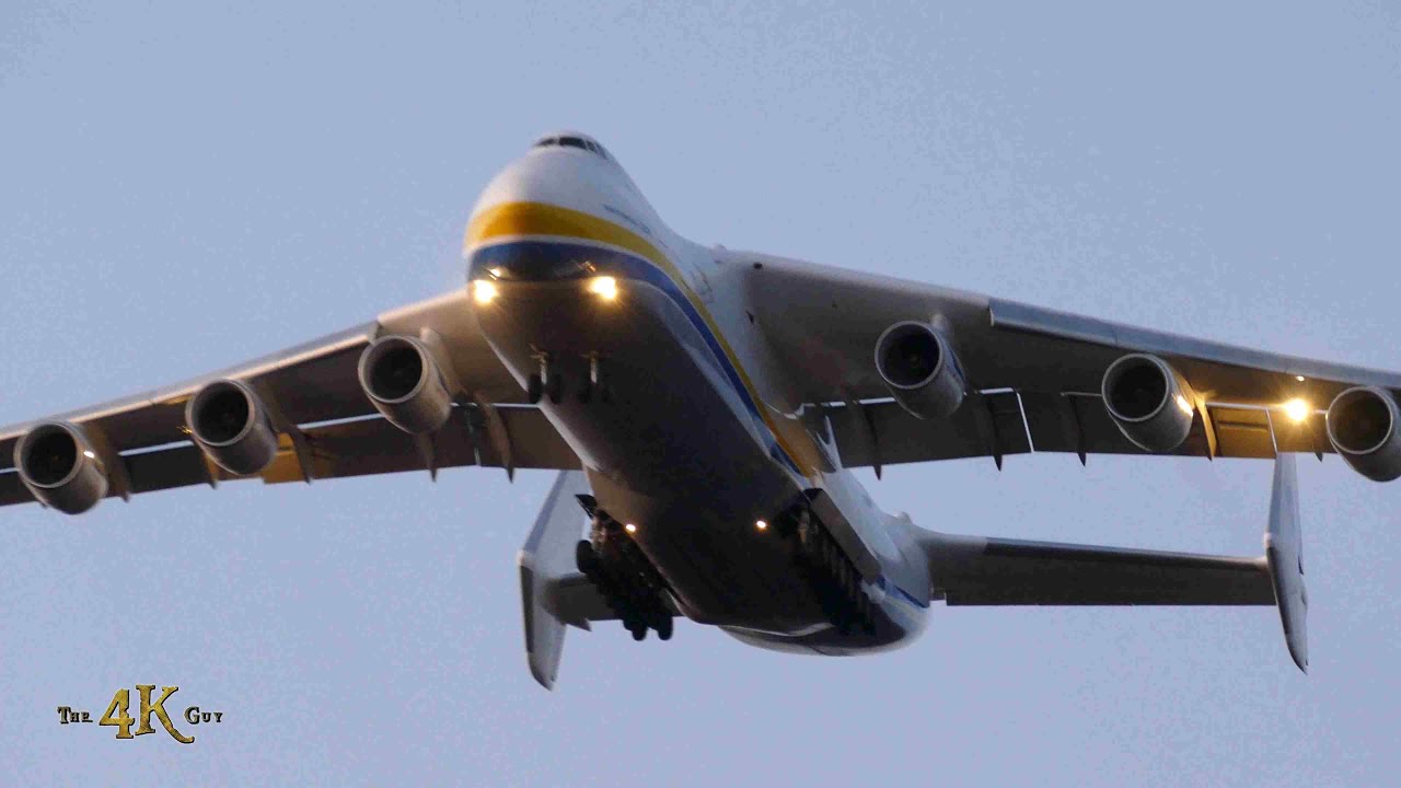 Canada: Unbelievable Antonov airplane landing at Mirabel YMX Airport 5-1-2020