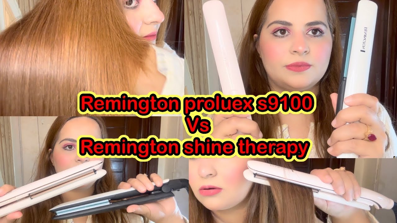 Best Remington hair straightener| Remington s9100 vs Remington s8500 shine therapy