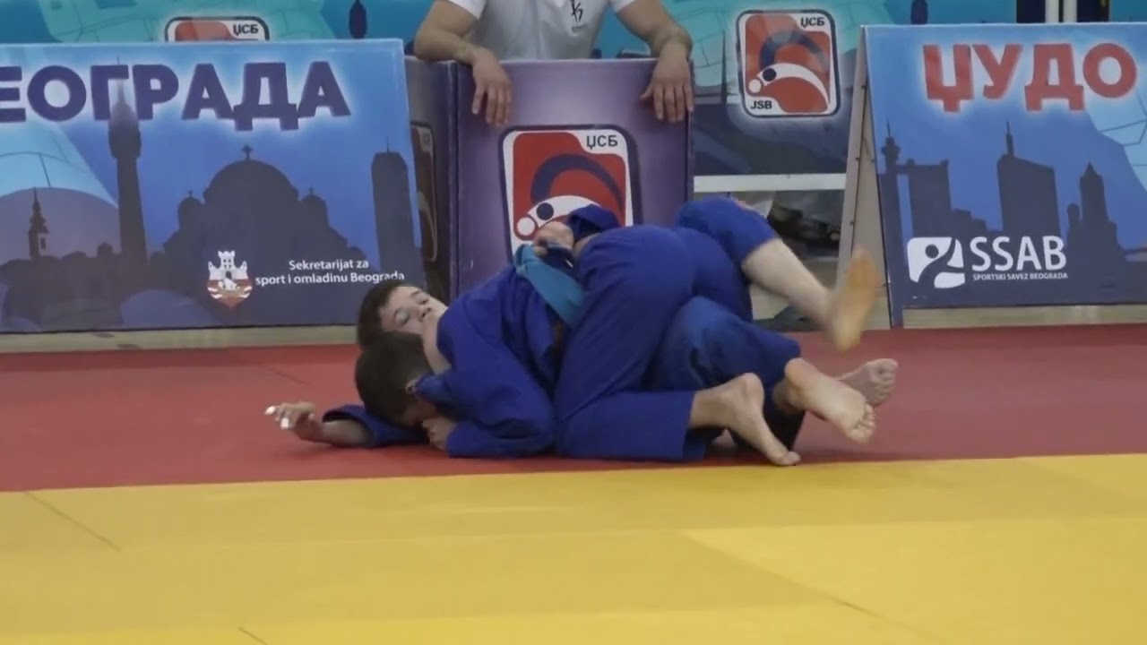 Nikola Delić CZB Marko Petkoski BEO 1:0 -42kg #PrvenstvoBeogradaSPioniri2025