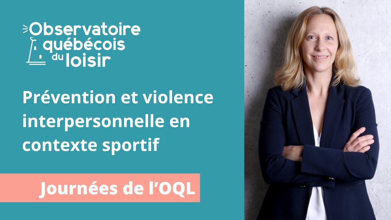 Violence en contexte sportif : introduction à la violence interpersonnelle et à la prévention