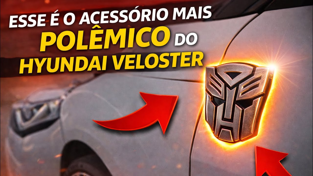 O ACESSÓRIO MAIS POLÊMICO DO HYUNDAI VELOSTER