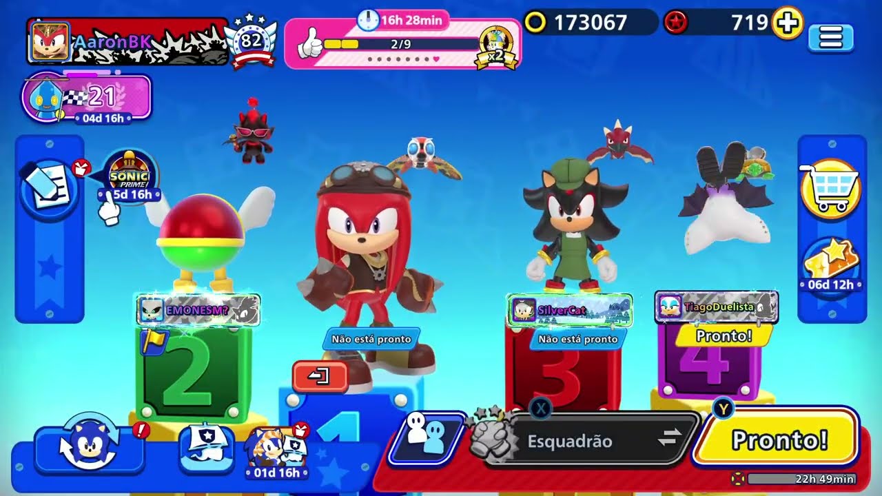 Sonic Rumble parte 73: Knuckles Dieselpunk.