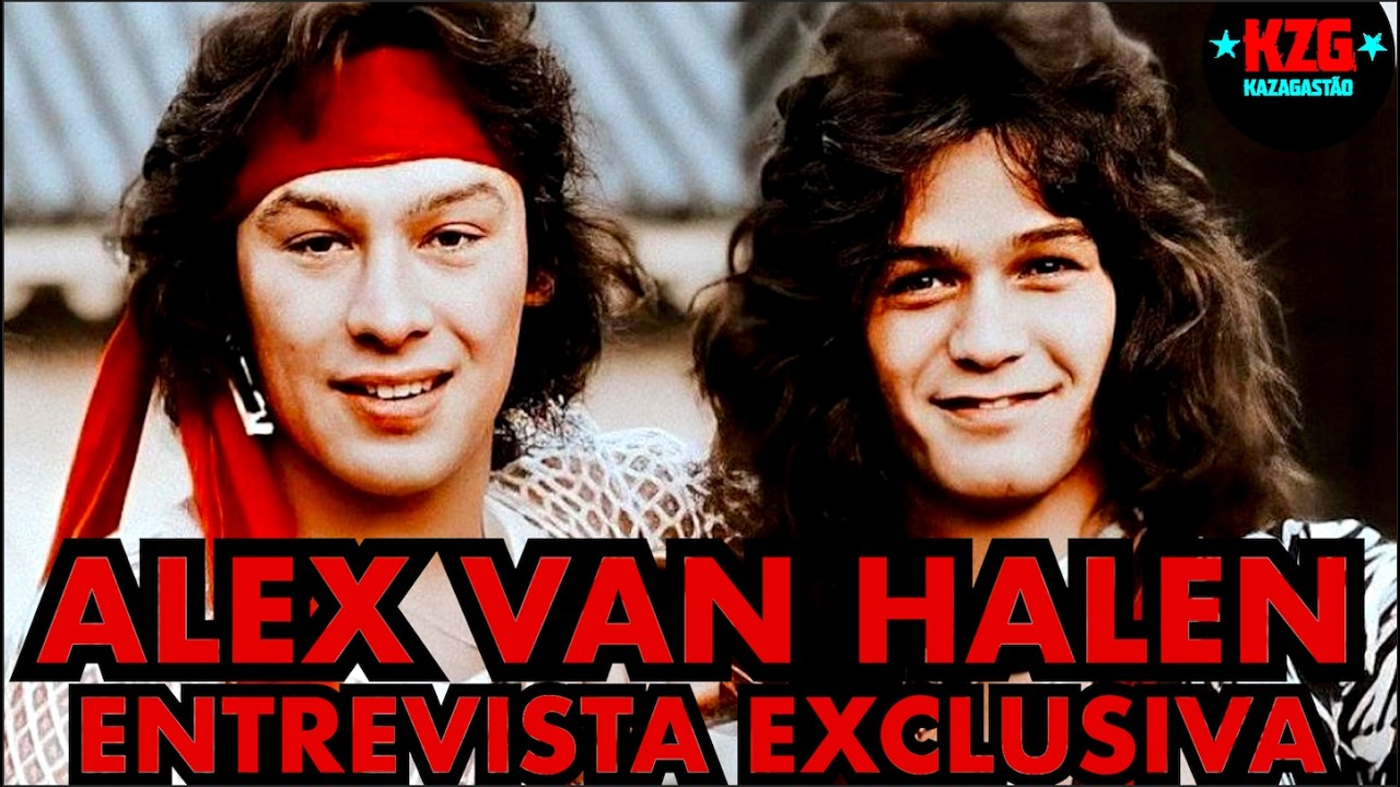 ALEX VAN HALEN  ⭐️ ENTREVISTA EXCLUSIVA LEGENDADA ⭐️