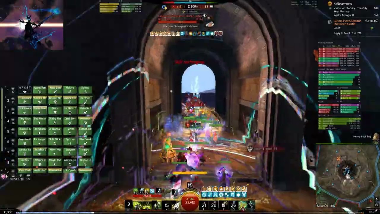 Guild Wars 2 - [nF] Kears Vs. [btd] and [EBG] - Minstrel Druid PoV