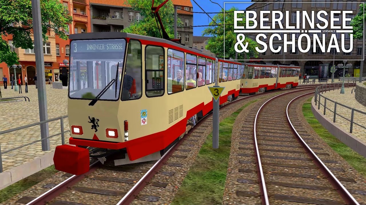 OMSI 2 Eberlinsee - Schönau Linie 3 mit der Tatra ☆ Let's Play OMSI 2 | #659