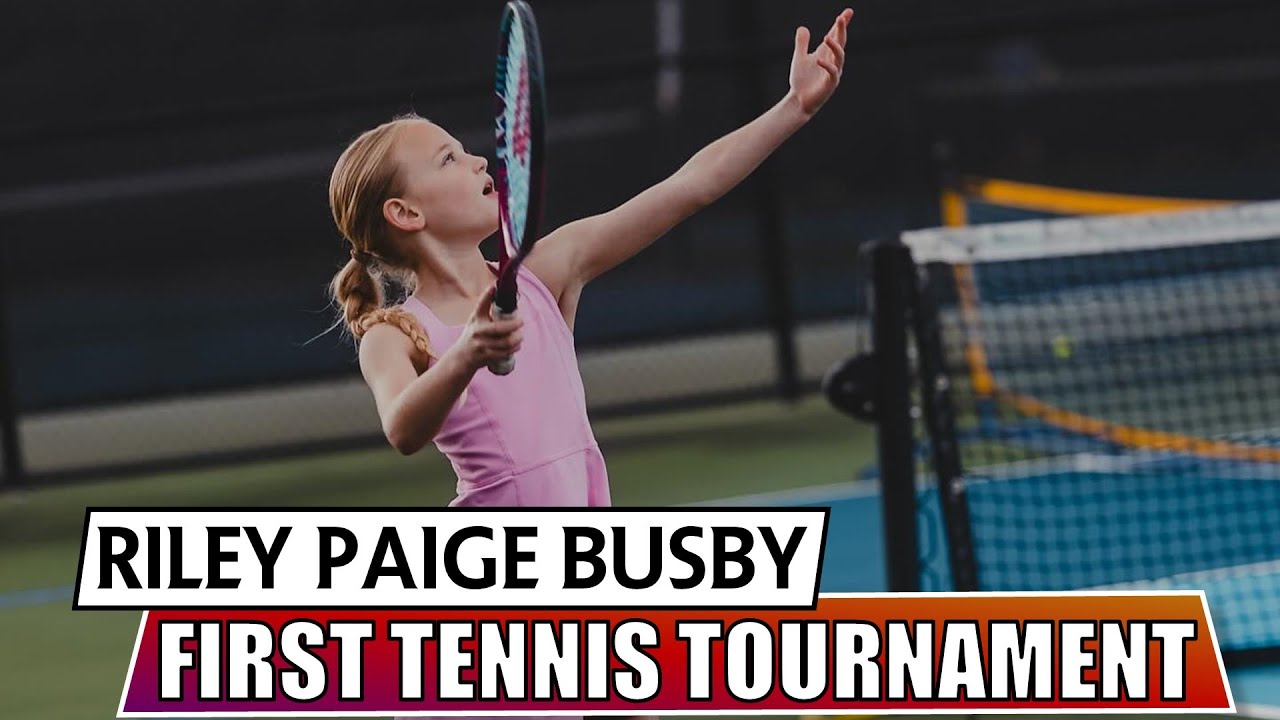 Riley Busby Steps Onto the Court for Her FIRST Tennis Tournament | OutDaughetered