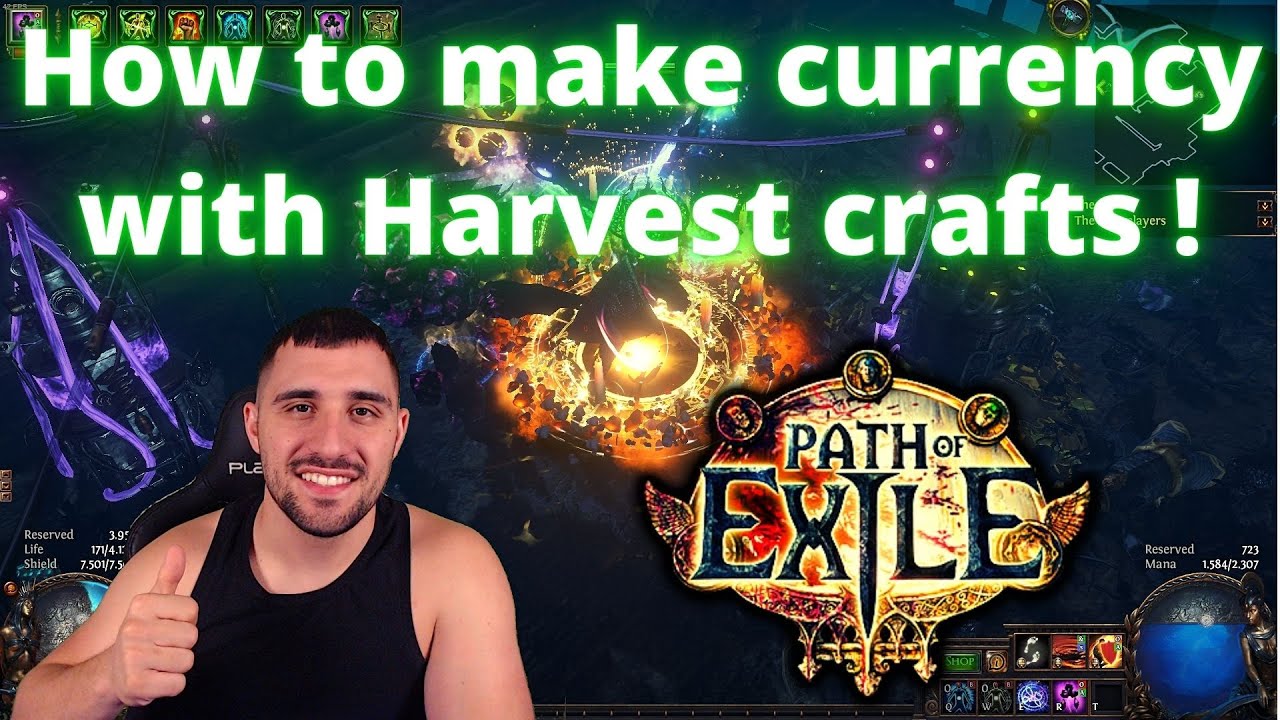 [Beginner's Guide] How to make currency with Harvest crafts on POE !