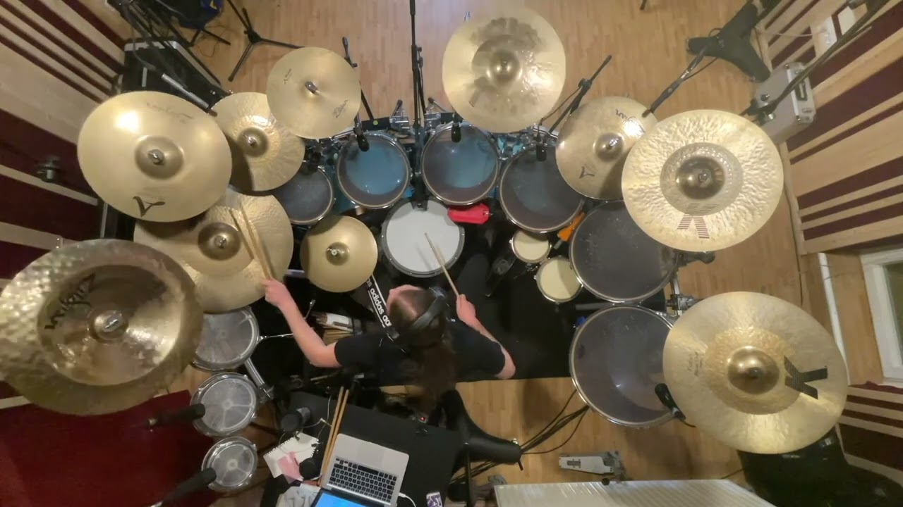 Never Back Down-Drum Recording Session by Klemen Markelj (new album GHB-